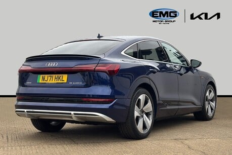 Audi E-Tron 55 S line Sportback 5dr Electric Auto quattro 95kWh (11kW Charger) (408 ps) 7