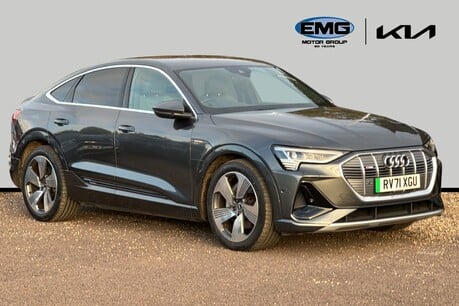 Audi E-Tron 55 S line Sportback 5dr Electric Auto quattro 95kWh (11kW Charger) (408 ps) 1