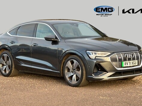 Audi E-Tron 55 S line Sportback 5dr Electric Auto quattro 95kWh (11kW Charger) (408 ps)