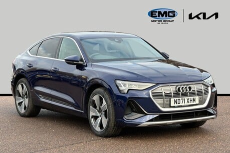 Audi E-Tron 55 S line Sportback 5dr Electric Auto quattro 95kWh (11kW Charger) (408 ps)