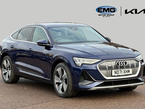 Audi E-Tron 55 S line Sportback 5dr Electric Auto quattro 95kWh (11kW Charger) (408 ps)