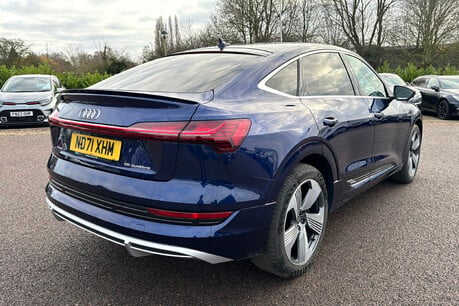 Audi E-Tron 55 S line Sportback 5dr Electric Auto quattro 95kWh (11kW Charger) (408 ps) 34