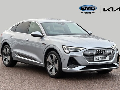 Audi E-Tron 55 S line Sportback 5dr Electric Auto quattro 95kWh (11kW Charger) (408 ps)