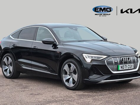 Audi E-Tron 55 S line Sportback 5dr Electric Auto quattro 95kWh (11kW Charger) (408 ps)