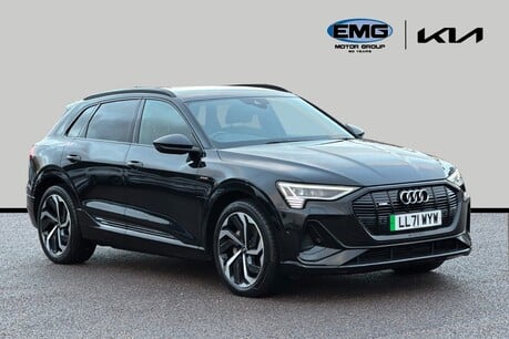 Audi E-Tron 50 Black Edition SUV 5dr Electric Auto quattro 71.2kWh (11kW Charger) (313 