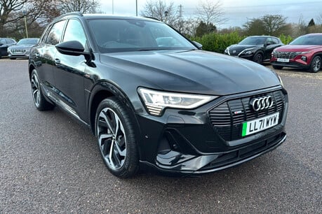 Audi E-Tron 50 Black Edition SUV 5dr Electric Auto quattro 71.2kWh (11kW Charger) (313 27