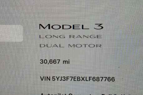 Tesla Model 3 (Dual Motor) Long Range Saloon 4dr Electric Auto 4WDE (346 ps) 15