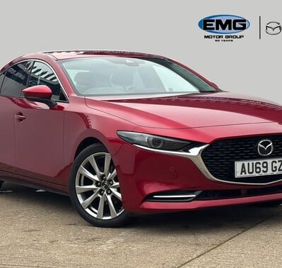 Mazda 3 2.0 SKYACTIV-X MHEV Sport Lux Saloon 4dr Petrol Manual Euro 6 (s/s) (180 ps