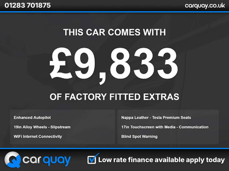 Tesla Model S 90D (Dual Motor) Auto 4WD 5dr 12