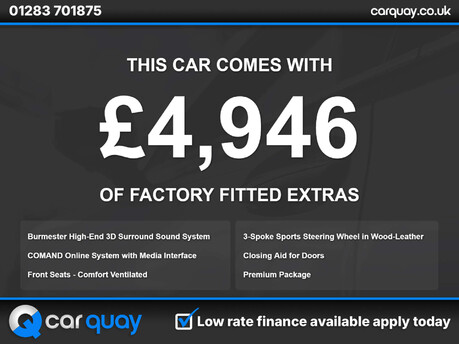 Mercedes-Benz S Class S Class 4.7 S500 V8 AMG Line (Premium) Cabriolet G-Tronic Euro 6 (s/s) 2dr 21
