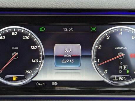 Mercedes-Benz S Class S Class 4.7 S500 V8 AMG Line (Premium) Cabriolet G-Tronic Euro 6 (s/s) 2dr 86