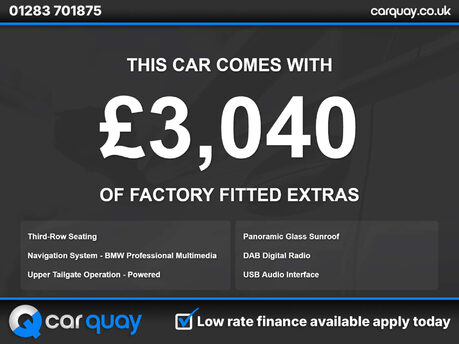 BMW X5 3.0 X5 xDrive 30d SE Auto 4WD 5dr 7