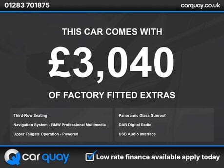 BMW X5 3.0 X5 xDrive 30d SE Auto 4WD 5dr 7