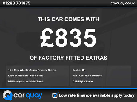 Audi A6 3.0 A6 S Line 50 TDI Quattro Semi-Auto 4WD 4dr 15
