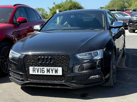 Audi A5 3.0 S5 V6T Black Edition TFSI Quattro Semi-Auto 4WD 2dr 16