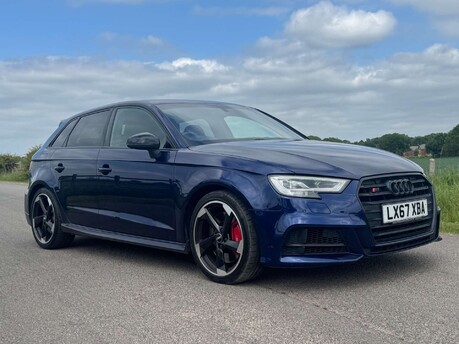Audi A3 2.0 S3 Sportback TFSI Black Edition Quattro Semi-Auto 4WD 5dr 1