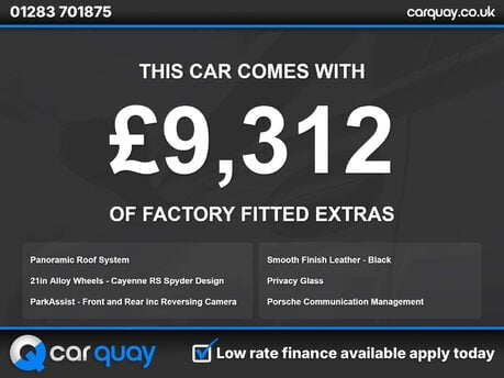Porsche Cayenne 3.0 Cayenne V6 Auto 4WD 5dr 20