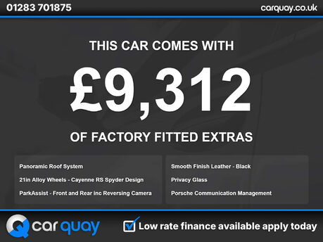 Porsche Cayenne 3.0 Cayenne V6 Auto 4WD 5dr 13