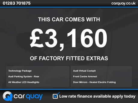 Audi TT 2.0 TT S Line TFSI Quattro Semi-Auto 4WD 3dr 3