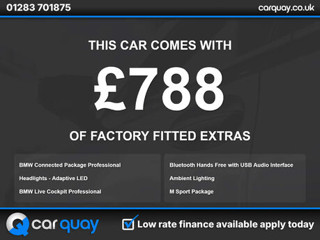 BMW 3 Series 2.0 330E M Sport Auto 4dr 19