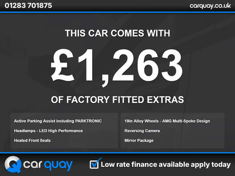 Mercedes-Benz C Class 2.0 C 200 AMG Line Premium+ Auto 2dr 17