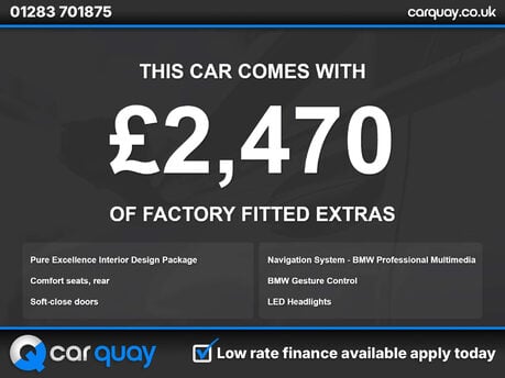 BMW 7 Series 3.0 740li Exclusive Auto 4dr 17