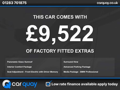 BMW X3 3.0 X3 xDrive 30d SE Auto 4WD 5dr 17