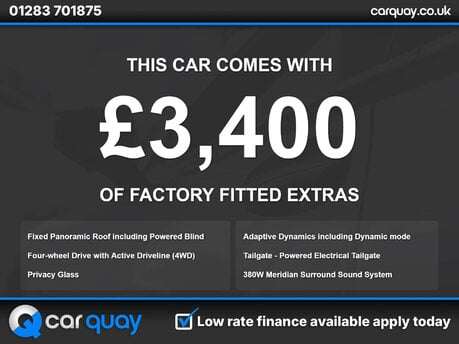 Land Rover Range Rover Evoque 2.2 Range Rover Evoque Dynamic SD4 Auto 4WD 5dr 18