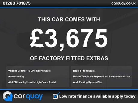 Audi A6 2.0 A6 S Line TDI Ultra Semi-Auto 5dr 16