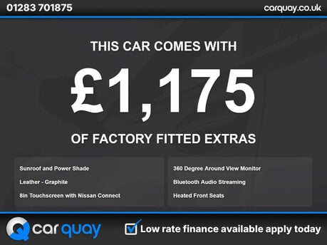 Nissan Navara 2.3 Navara Tekna dCi 4WD 5dr 18