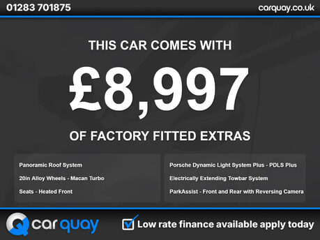 Porsche Macan 3.0 Macan S Semi-Auto 4WD 5dr 18