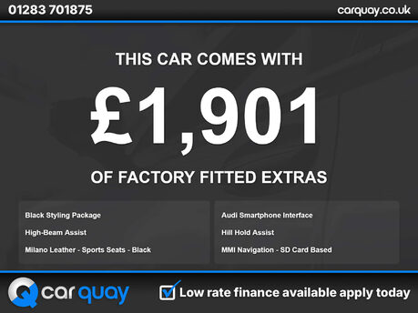 Audi A4 2.0 A4 Sport TDI Quattro Semi-Auto 4WD 5dr 16