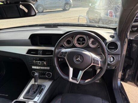 Mercedes-Benz C Class 1.6 C180 BlueEfficiency AMG Sport Plus G-Tronic+ Euro 5 (s/s) 2dr 14