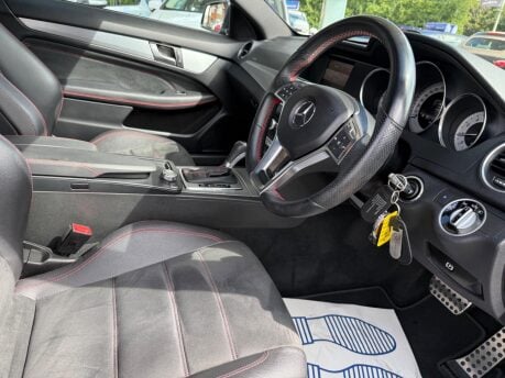 Mercedes-Benz C Class 1.6 C180 BlueEfficiency AMG Sport Plus G-Tronic+ Euro 5 (s/s) 2dr 17