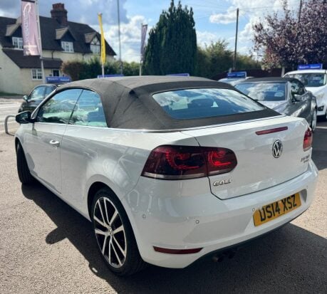 Volkswagen Golf 2.0 TDI BlueMotion Tech GT Cabriolet DSG Euro 5 (s/s) 2dr 2