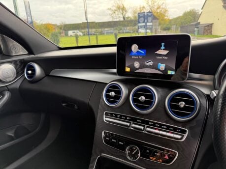 Mercedes-Benz C Class 2.1 C220d AMG Line (Premium) G-Tronic+ Euro 6 (s/s) 4dr 11