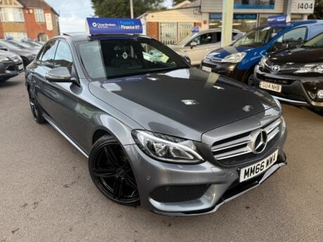 Mercedes-Benz C Class 2.1 C220d AMG Line (Premium) G-Tronic+ Euro 6 (s/s) 4dr 8