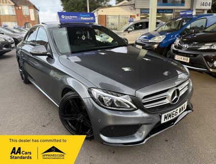 Mercedes-Benz C Class 2.1 C220d AMG Line (Premium) G-Tronic+ Euro 6 (s/s) 4dr