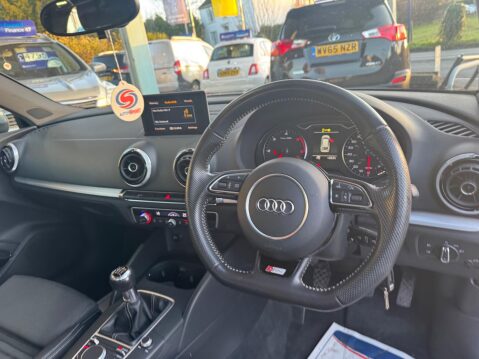 Audi A3 2.0 TDI S line Sportback Euro 6 (s/s) 5dr 25