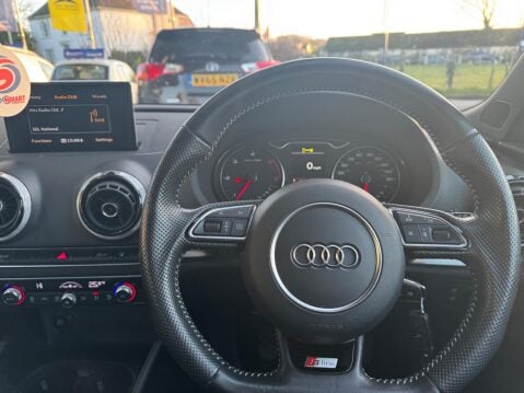Audi A3 2.0 TDI S line Sportback Euro 6 (s/s) 5dr 20