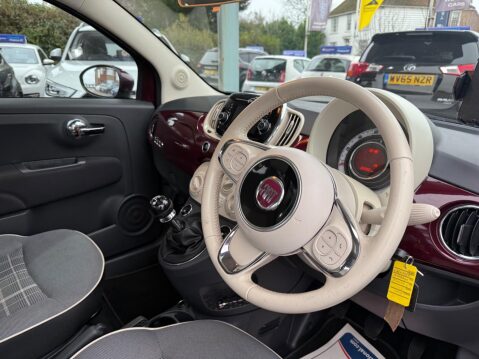 Fiat 500 1.2 Lounge Euro 6 (s/s) 3dr 15