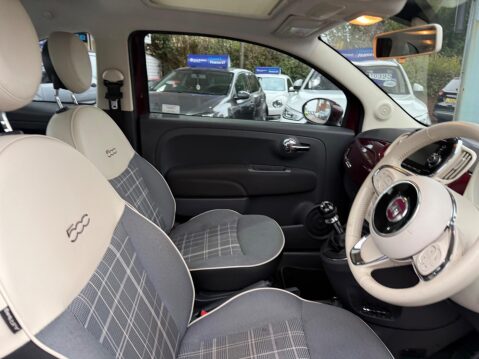 Fiat 500 1.2 Lounge Euro 6 (s/s) 3dr 17