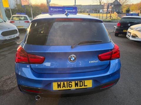 BMW 1 Series 2.0 118d M Sport Euro 6 (s/s) 3dr 7
