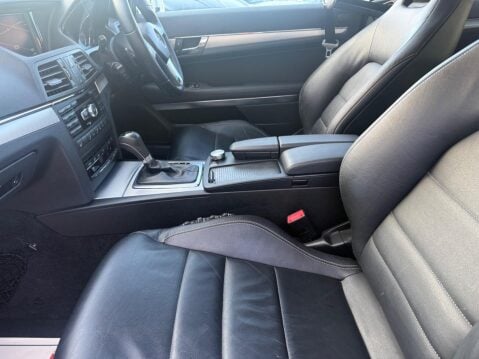 Mercedes-Benz E Class 2.1 E250 CDI BlueEfficiency Sport Cabriolet G-Tronic+ Euro 5 (s/s) 2dr 38