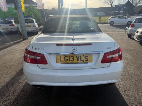 Mercedes-Benz E Class 2.1 E250 CDI BlueEfficiency Sport Cabriolet G-Tronic+ Euro 5 (s/s) 2dr 14