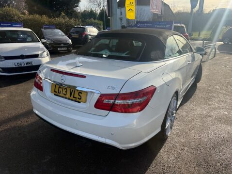 Mercedes-Benz E Class 2.1 E250 CDI BlueEfficiency Sport Cabriolet G-Tronic+ Euro 5 (s/s) 2dr 15