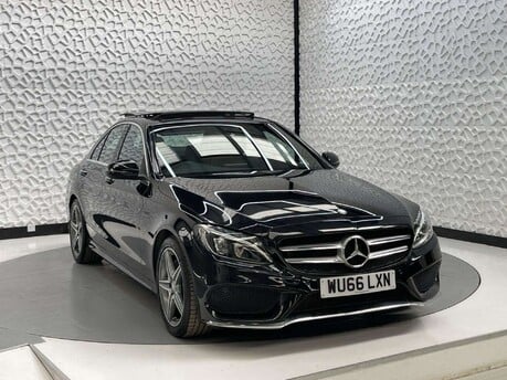 Mercedes-Benz C Class 2.1 C220d AMG Line (Premium) 7G-Tronic+ Euro 6 (s/s) 4dr