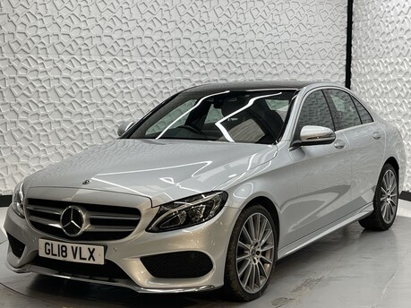 Mercedes-Benz C Class 2.1 C220d AMG Line (Premium Plus) G-Tronic+ 4MATIC Euro 6 (s/s) 4dr 3