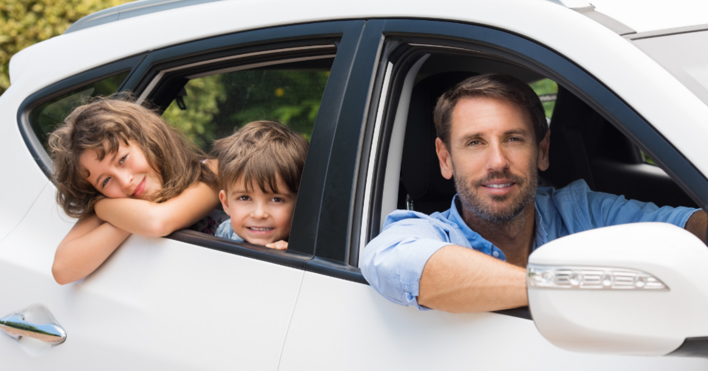 Child on lap in car best sale