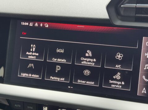 Audi A3 1.4 TFSIe 40 S line Sportback S Tronic Euro 6 (s/s) 5dr (17in Alloys), 13kW 29